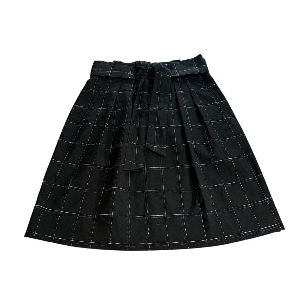 H&M Windowpane Check Skirt Women's Size 2